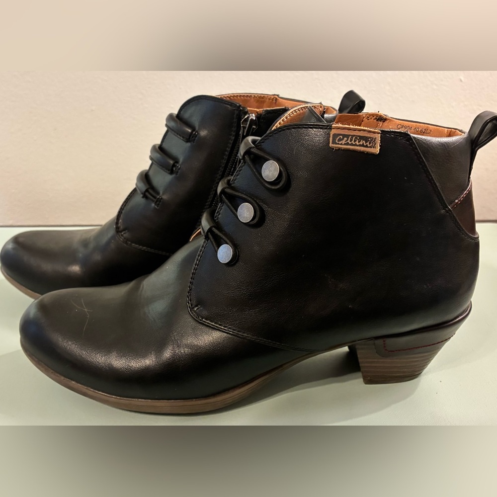 Black Ankle Boots with Heels